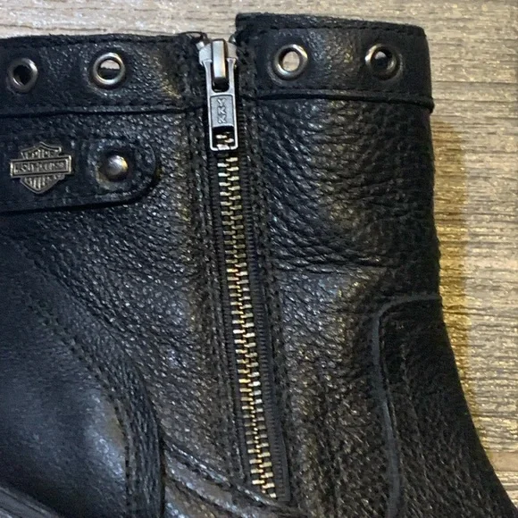 Very Cool Women’s Harley Davidson Ankle Boots🏍🏍 Excellent condition⭐️ Size 7 - Picture 5 of 12